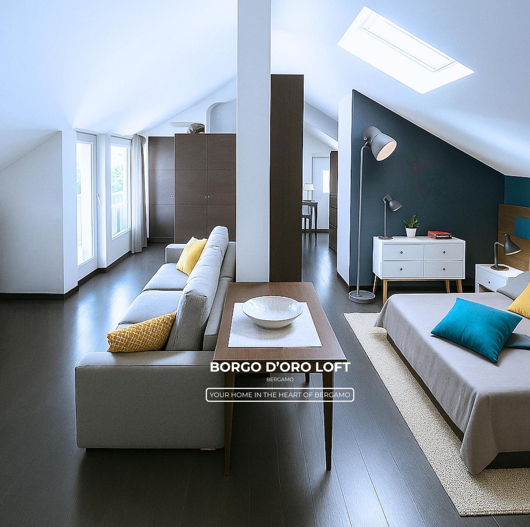 Apartamento Borgo D'Oro Loft Bérgamo Exterior foto